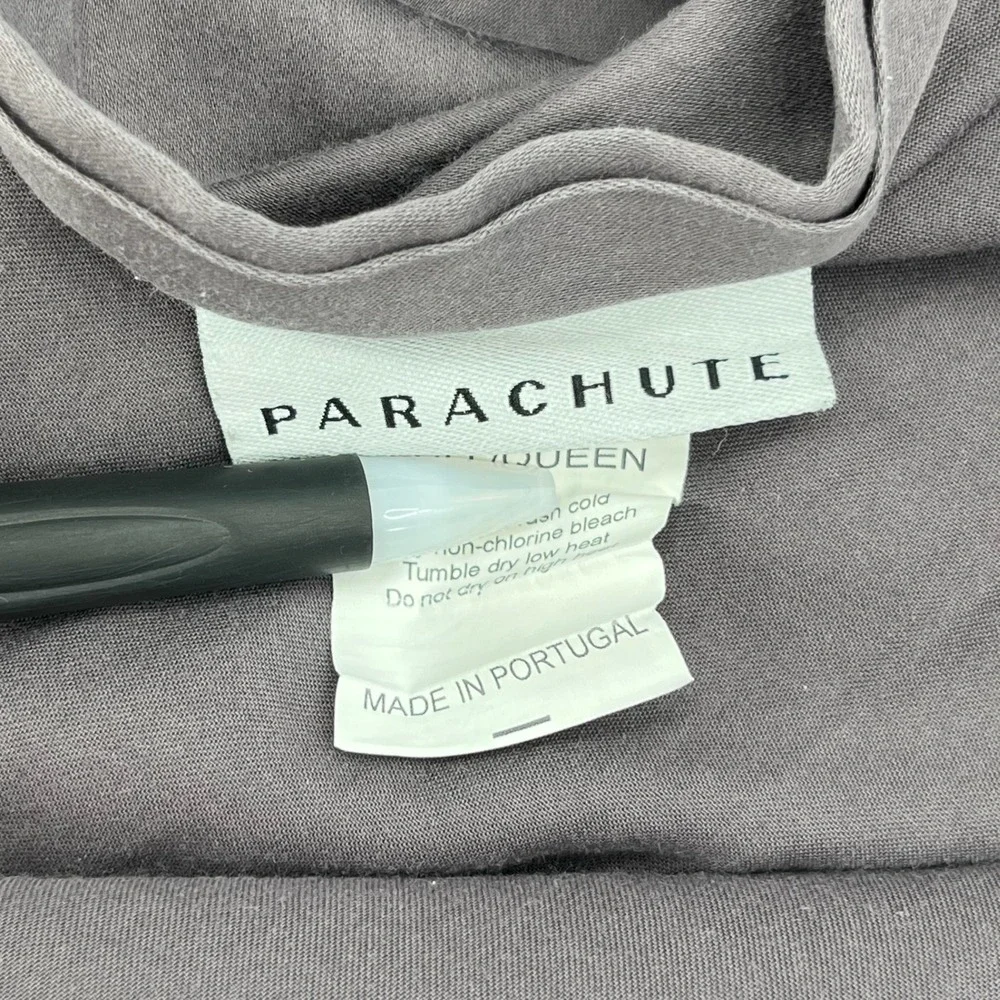 Parachute Duvet Cover Full/Queen 100% Cotton Made In Portugal Button Closure